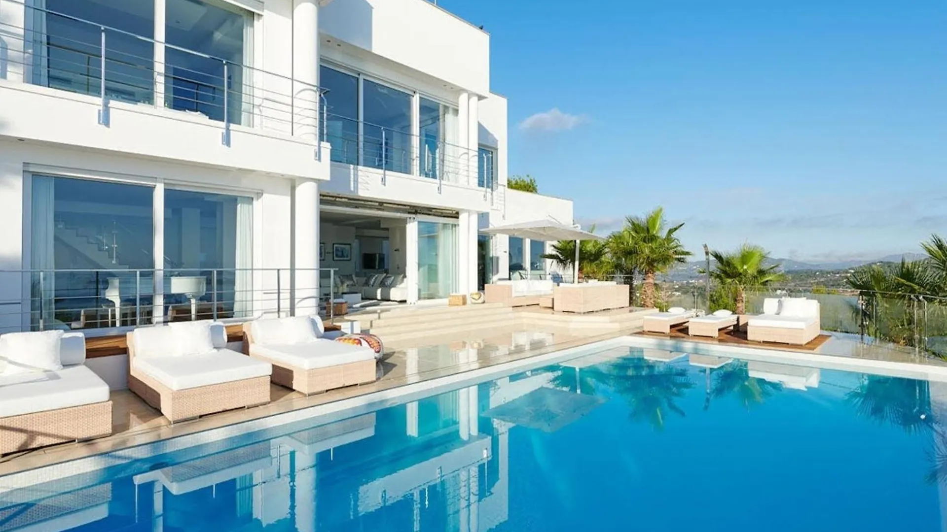 Villa In Ibiza With Infinity Pool And Sea Views Santa Eularia des Riu İspanya